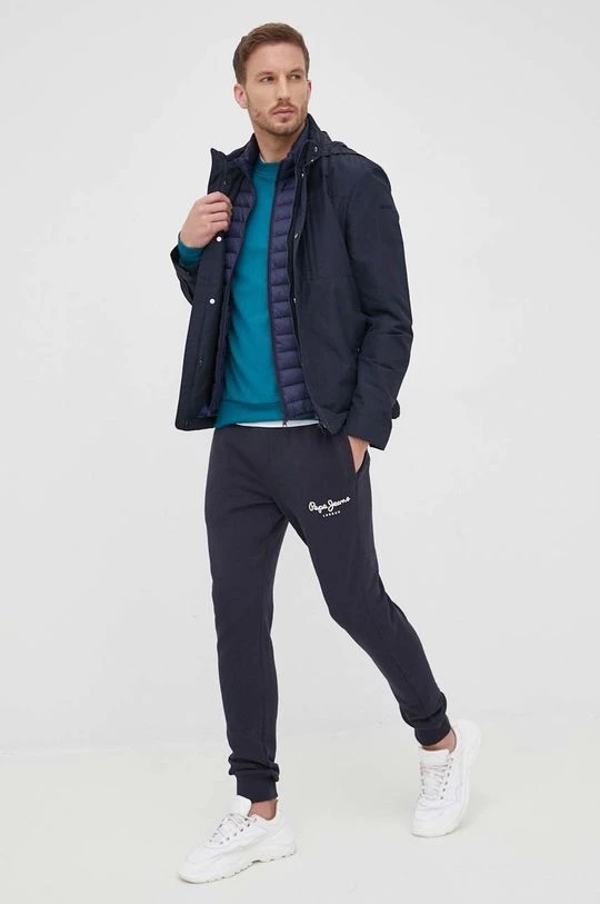 Ανδρικά Κοντά μπουφάν Μπουφάν Geox Vincit χρώμα: ναυτικό μπλε, 2 Ανδρικά Κοντά μπουφάν Μπουφάν Geox Vincit χρώμα: ναυτικό μπλε, - Image 2