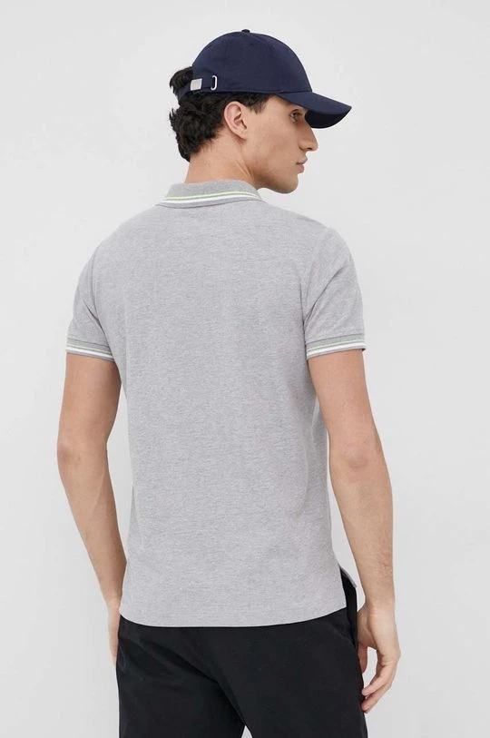 Ανδρικά Πόλο μπλουζάκια Πόλο Geox χρώμα: γκρι 3 Ανδρικά Πόλο μπλουζάκια Πόλο Geox χρώμα: γκρι - Image 3