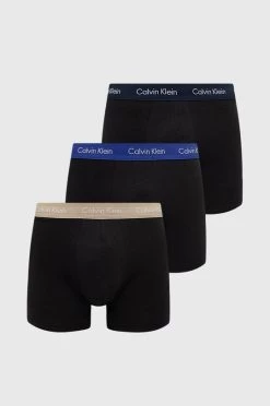 Ανδρικά Μπόξερ και σλιπ Μποξεράκια Calvin Klein Underwear μαύρο