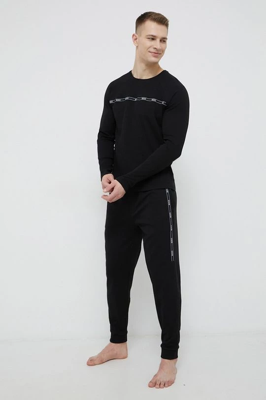 Ανδρικά Πιζάμα Σετ πιτζάμας Boss μαύρο 2 Ανδρικά Πιζάμα Σετ πιτζάμας Boss μαύρο - Image 2