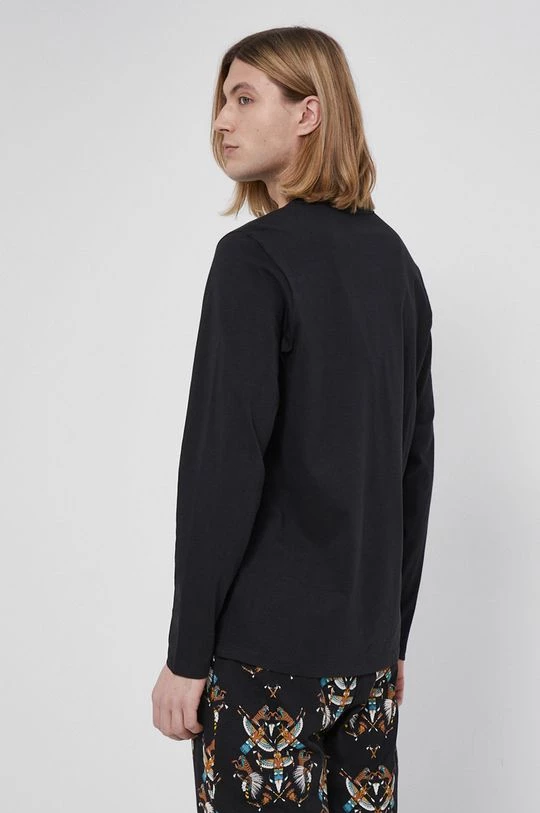 Ανδρικά Πιζάμα Medicine - Βαμβακερές πιτζάμες Essential μαύρο 4 Ανδρικά Πιζάμα Medicine - Βαμβακερές πιτζάμες Essential μαύρο - Image 4