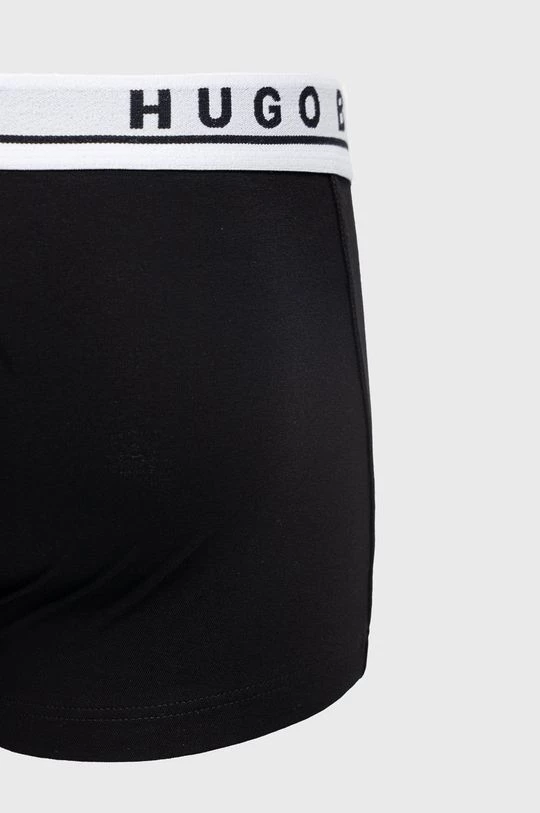 Ανδρικά Μπόξερ και σλιπ Μποξεράκια Boss (3-pack) χρώμα: μαύρο 2 Ανδρικά Μπόξερ και σλιπ Μποξεράκια Boss (3-pack) χρώμα: μαύρο - Image 2