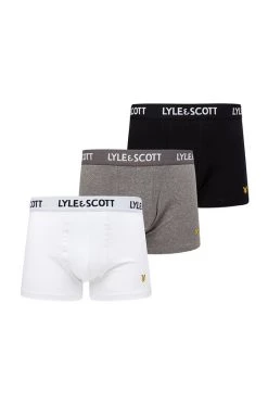 Ανδρικά Μπόξερ και σλιπ Lyle & Scott - Μποξεράκια BARCLAY (3-pack) πολύχρωμο