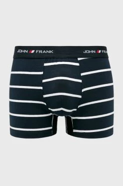 Ανδρικά Μπόξερ και σλιπ John Frank - Μποξεράκια (3-pack) πολύχρωμο