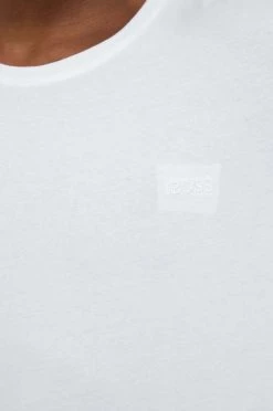 Ανδρικά Πιζάμα Πουκάμισο μακρυμάνικο πιτζάμας BOSS άσπρο -Ρούχα Εκπτώσεις unnamed file 2638