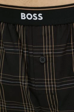 Ανδρικά Πιζάμα Βαμβακερό παντελόνι πιτζάμα BOSS μαύρο -Ρούχα Εκπτώσεις unnamed file 2641