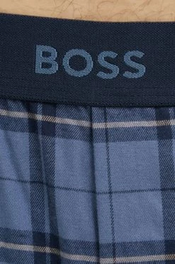 Ανδρικά Πιζάμα Βαμβακερό παντελόνι πιτζάμα BOSS μπλε -Ρούχα Εκπτώσεις unnamed file 2645