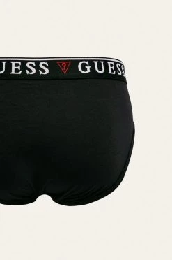 Ανδρικά Μπόξερ και σλιπ Σλιπ Guess χρώμα: μαύρο -Ρούχα Εκπτώσεις unnamed file 2690