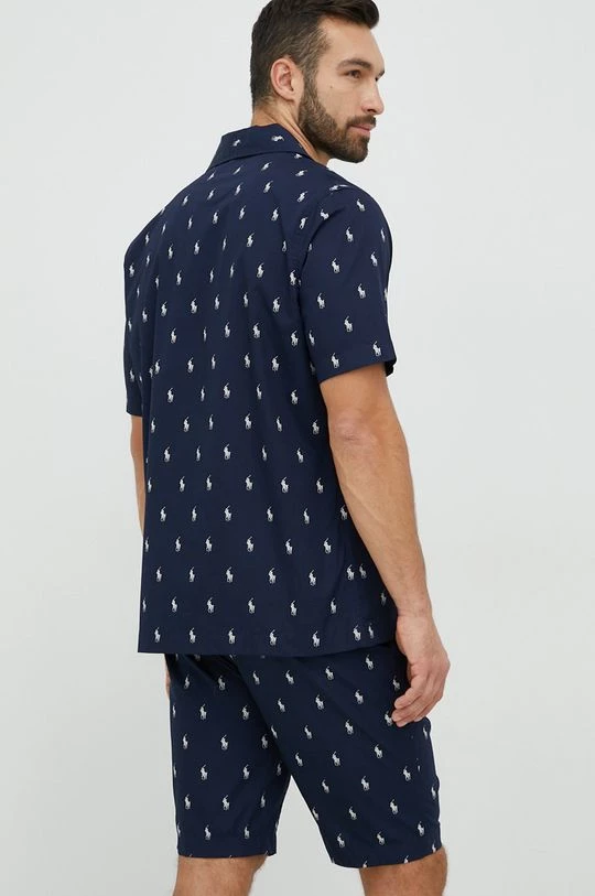 Ανδρικά Πιζάμα Βαμβακερές πιτζάμες Polo Ralph Lauren ναυτικό μπλε 3 Ανδρικά Πιζάμα Βαμβακερές πιτζάμες Polo Ralph Lauren ναυτικό μπλε - Image 3