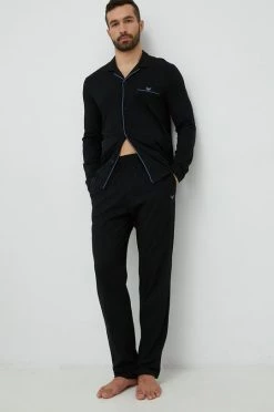 Ανδρικά Πιζάμα Πιτζάμα Emporio Armani Underwear μαύρο 8 Ανδρικά Πιζάμα Πιτζάμα Emporio Armani Underwear μαύρο -Ρούχα Εκπτώσεις unnamed file 2724