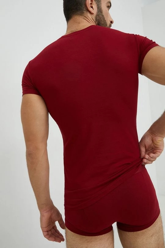 Ανδρικά Πιζάμα Μπλουζάκι και μποξεράκι Emporio Armani Underwear κάστανο 2 Ανδρικά Πιζάμα Μπλουζάκι και μποξεράκι Emporio Armani Underwear κάστανο - Image 2