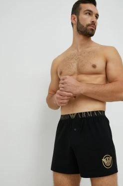 Ανδρικά Μπόξερ και σλιπ Μποξεράκια Emporio Armani Underwear μαύρο