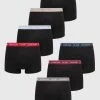 Ανδρικά Μπόξερ και σλιπ Μποξεράκια Calvin Klein Underwear 7-pack μαύρο
