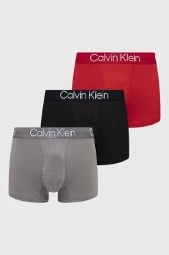 Ανδρικά Μπόξερ και σλιπ Μποξεράκια Calvin Klein Underwear 3-pack μαύρο