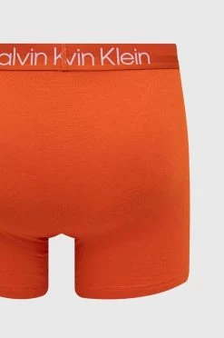 Ανδρικά Μπόξερ και σλιπ Μποξεράκια Calvin Klein Underwear 3-pack πορτοκαλί -Ρούχα Εκπτώσεις unnamed file 2873