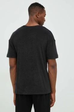 Ανδρικά Πιζάμα Μπλουζάκι πιτζάμας HUGO μαύρο -Ρούχα Εκπτώσεις unnamed file 2888