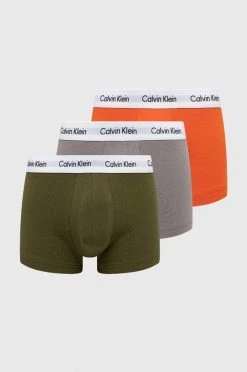 Ανδρικά Μπόξερ και σλιπ Μποξεράκια Calvin Klein Underwear γκρι