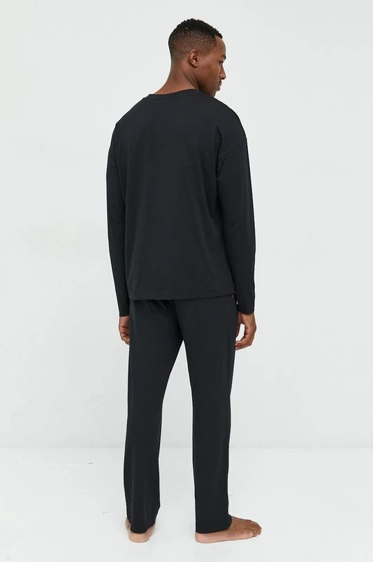 Ανδρικά Πιζάμα Πιτζάμα HUGO μαύρο 2 Ανδρικά Πιζάμα Πιτζάμα HUGO μαύρο - Image 2