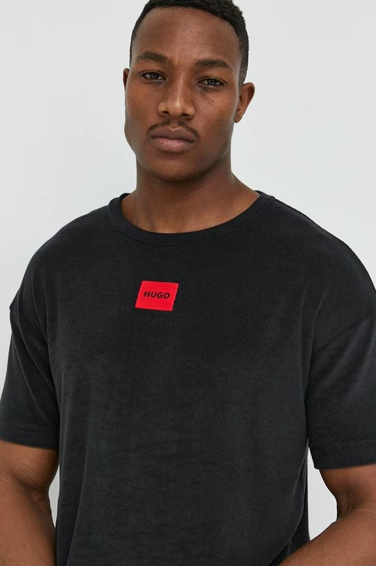 Ανδρικά Πιζάμα Πιτζάμα HUGO μαύρο 3 Ανδρικά Πιζάμα Πιτζάμα HUGO μαύρο - Image 3