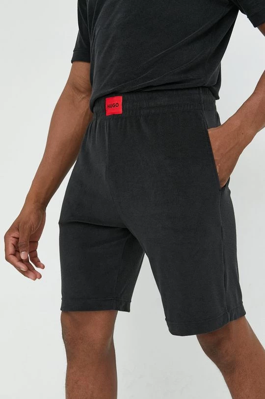 Ανδρικά Πιζάμα Πιτζάμα HUGO μαύρο 4 Ανδρικά Πιζάμα Πιτζάμα HUGO μαύρο - Image 4