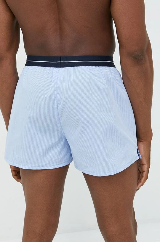 Ανδρικά Μπόξερ και σλιπ Βαμβακερό μποξεράκι BOSS 2-pack μπλε 4 Ανδρικά Μπόξερ και σλιπ Βαμβακερό μποξεράκι BOSS 2-pack μπλε - Image 4