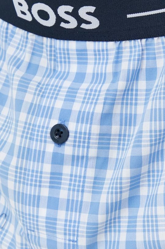 Ανδρικά Μπόξερ και σλιπ Βαμβακερό μποξεράκι BOSS 2-pack μπλε 5 Ανδρικά Μπόξερ και σλιπ Βαμβακερό μποξεράκι BOSS 2-pack μπλε - Image 5