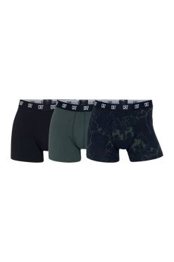 Ανδρικά Μπόξερ και σλιπ Μποξεράκια CR7 Cristiano Ronaldo 3-pack μαύρο