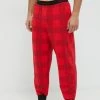 Ανδρικά Πιζάμα Παντελόνι πιτζάμας Calvin Klein Underwear κόκκινο