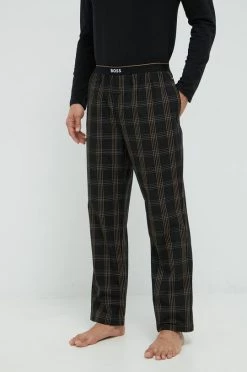 Ανδρικά Πιζάμα Πιτζάμα BOSS μαύρο -Ρούχα Εκπτώσεις unnamed file 3009