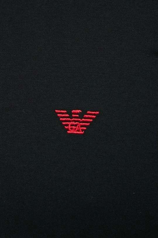 Ανδρικά Πιζάμα Βαμβακερές πιτζάμες Emporio Armani Underwear μαύρο 6 Ανδρικά Πιζάμα Βαμβακερές πιτζάμες Emporio Armani Underwear μαύρο - Image 6