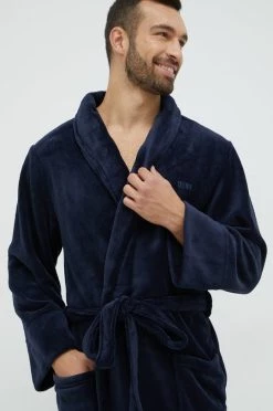 Ανδρικά Μπουρνούζια Μπουρνούζι Dkny ναυτικό μπλε -Ρούχα Εκπτώσεις unnamed file 3048