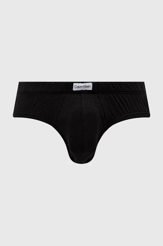 Ανδρικά Μπόξερ και σλιπ Σλιπ Calvin Klein Underwear 3-pack μαύρο 2 Ανδρικά Μπόξερ και σλιπ Σλιπ Calvin Klein Underwear 3-pack μαύρο - Image 2