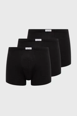 Ανδρικά Μπόξερ και σλιπ Μποξεράκια Calvin Klein Underwear 3-pack μαύρο