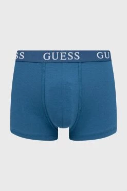 Ανδρικά Μπόξερ και σλιπ Μποξεράκια Guess 3-pack μπλε -Ρούχα Εκπτώσεις unnamed file 3084