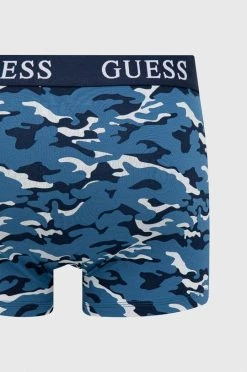 Ανδρικά Μπόξερ και σλιπ Μποξεράκια Guess 3-pack μπλε -Ρούχα Εκπτώσεις unnamed file 3098