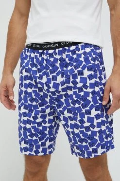 Ανδρικά Πιζάμα Βαμβακερές πιτζάμες Calvin Klein Underwear άσπρο -Ρούχα Εκπτώσεις unnamed file 3132