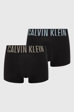 Ανδρικά Μπόξερ και σλιπ Μποξεράκια Calvin Klein Underwear 2-pack μαύρο