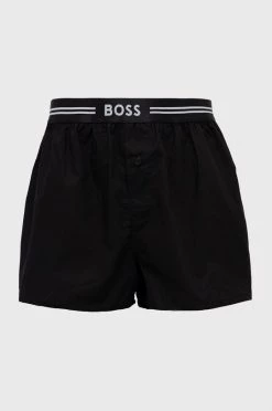 Ανδρικά Μπόξερ και σλιπ Βαμβακερό μποξεράκι BOSS 2-pack μαύρο -Ρούχα Εκπτώσεις unnamed file 3207