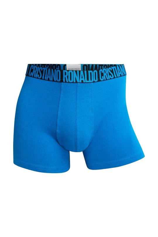 Ανδρικά Μπόξερ και σλιπ Μποξεράκια CR7 Cristiano Ronaldo 3-pack χάλυβα μπλε 3 Ανδρικά Μπόξερ και σλιπ Μποξεράκια CR7 Cristiano Ronaldo 3-pack χάλυβα μπλε - Image 3