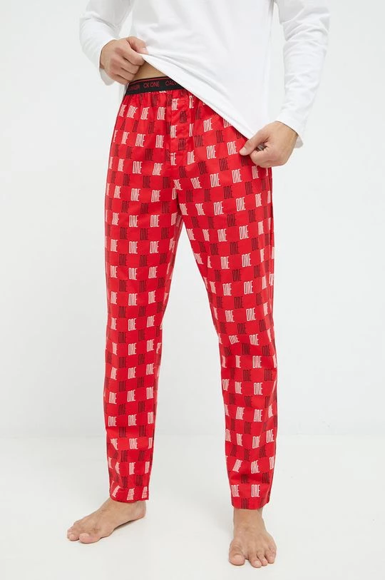 Ανδρικά Πιζάμα Πιτζάμα Calvin Klein Underwear κόκκινο 4 Ανδρικά Πιζάμα Πιτζάμα Calvin Klein Underwear κόκκινο - Image 4