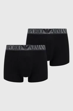 Ανδρικά Μπόξερ και σλιπ Μποξεράκια Emporio Armani Underwear μαύρο