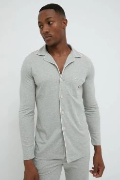 Ανδρικά Πιζάμα Βαμβακερές πιτζάμες Polo Ralph Lauren γκρι 8 Ανδρικά Πιζάμα Βαμβακερές πιτζάμες Polo Ralph Lauren γκρι -Ρούχα Εκπτώσεις unnamed file 3355