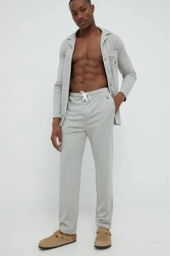 Ανδρικά Πιζάμα Βαμβακερές πιτζάμες Polo Ralph Lauren γκρι 9 Ανδρικά Πιζάμα Βαμβακερές πιτζάμες Polo Ralph Lauren γκρι -Ρούχα Εκπτώσεις unnamed file 3356