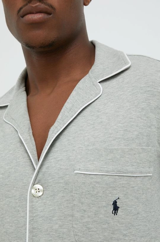Ανδρικά Πιζάμα Βαμβακερές πιτζάμες Polo Ralph Lauren γκρι 6 Ανδρικά Πιζάμα Βαμβακερές πιτζάμες Polo Ralph Lauren γκρι - Image 6