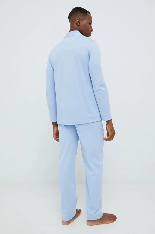 Ανδρικά Πιζάμα Βαμβακερές πιτζάμες Polo Ralph Lauren ανοιχτό μπλε 2 Ανδρικά Πιζάμα Βαμβακερές πιτζάμες Polo Ralph Lauren ανοιχτό μπλε - Image 2