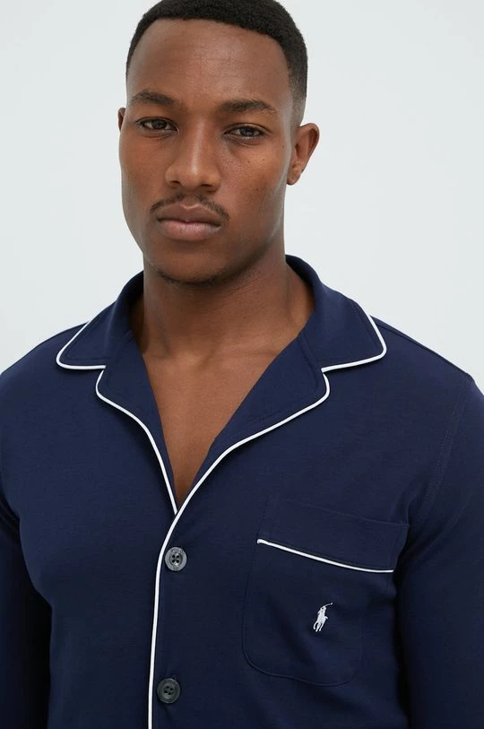 Ανδρικά Πιζάμα Βαμβακερές πιτζάμες Polo Ralph Lauren ναυτικό μπλε 6 Ανδρικά Πιζάμα Βαμβακερές πιτζάμες Polo Ralph Lauren ναυτικό μπλε - Image 6