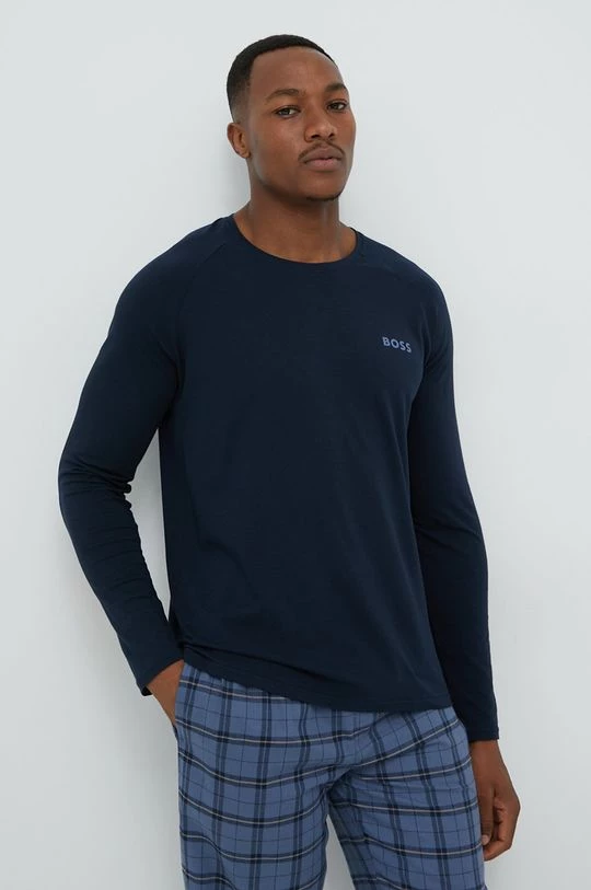 Ανδρικά Πιζάμα Πιτζάμα BOSS μπλε 3 Ανδρικά Πιζάμα Πιτζάμα BOSS μπλε - Image 3