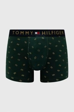 Ανδρικά Μπόξερ και σλιπ Σετ μποξεράκι και κάλτσες Tommy Hilfiger πράσινο