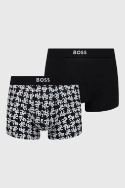 Ανδρικά Μπόξερ και σλιπ Μποξεράκια BOSS (2-pack) - Pack , χρώμα: μαύρο