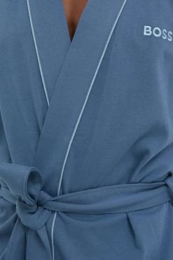 Ανδρικά Μπουρνούζια Βαμβακερό μπουρνούζι BOSS μπλε -Ρούχα Εκπτώσεις unnamed file 3456